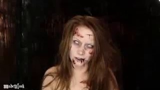 Easy Exorcist Makeup