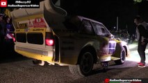 Audi Sport Quattro S1 CRAZY Group B - Epic Jumps, Flames & Actions at San Marino Rally Le