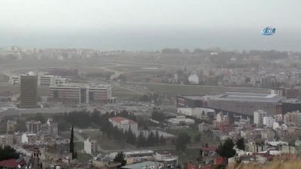 İskenderun'u Toz Bulutu Kapladı