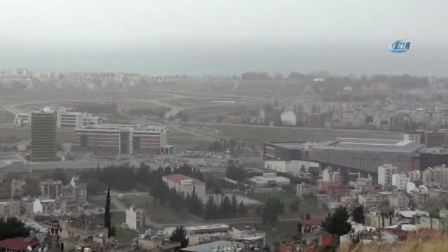İskenderun'u Toz Bulutu Kapladı