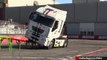 Truck Stunt Show - CRAZY Iveco Stralis  driving on 2 wheels - Motor Show Bologna