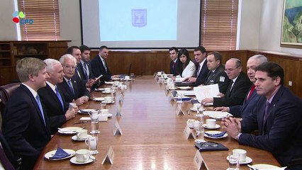 Proteste bei Besuch von US-Vizepräsident in Jerusalem