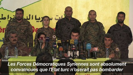 Syrie: l'offensive turque est un "soutien clair" à l'EI (FDS)