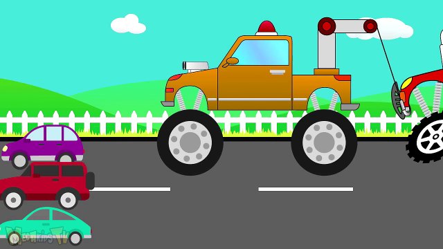 Trucks Compilation - Monster Trucks For Children - Mega Kids Tv