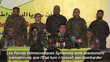 Syrie: l'offensive turque est un "soutien clair" à l'EI (FDS)
