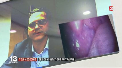 Télémédecine : des consultations au travail