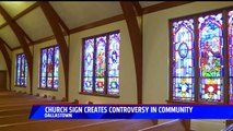 'Sh--tholes' Church Sign Sparks Controversy in Pennsylvania Town