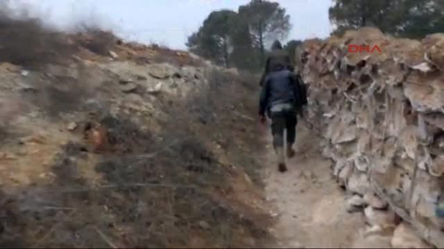 Kilis - Azez Burseya Dağı'nda Çatışma Anı