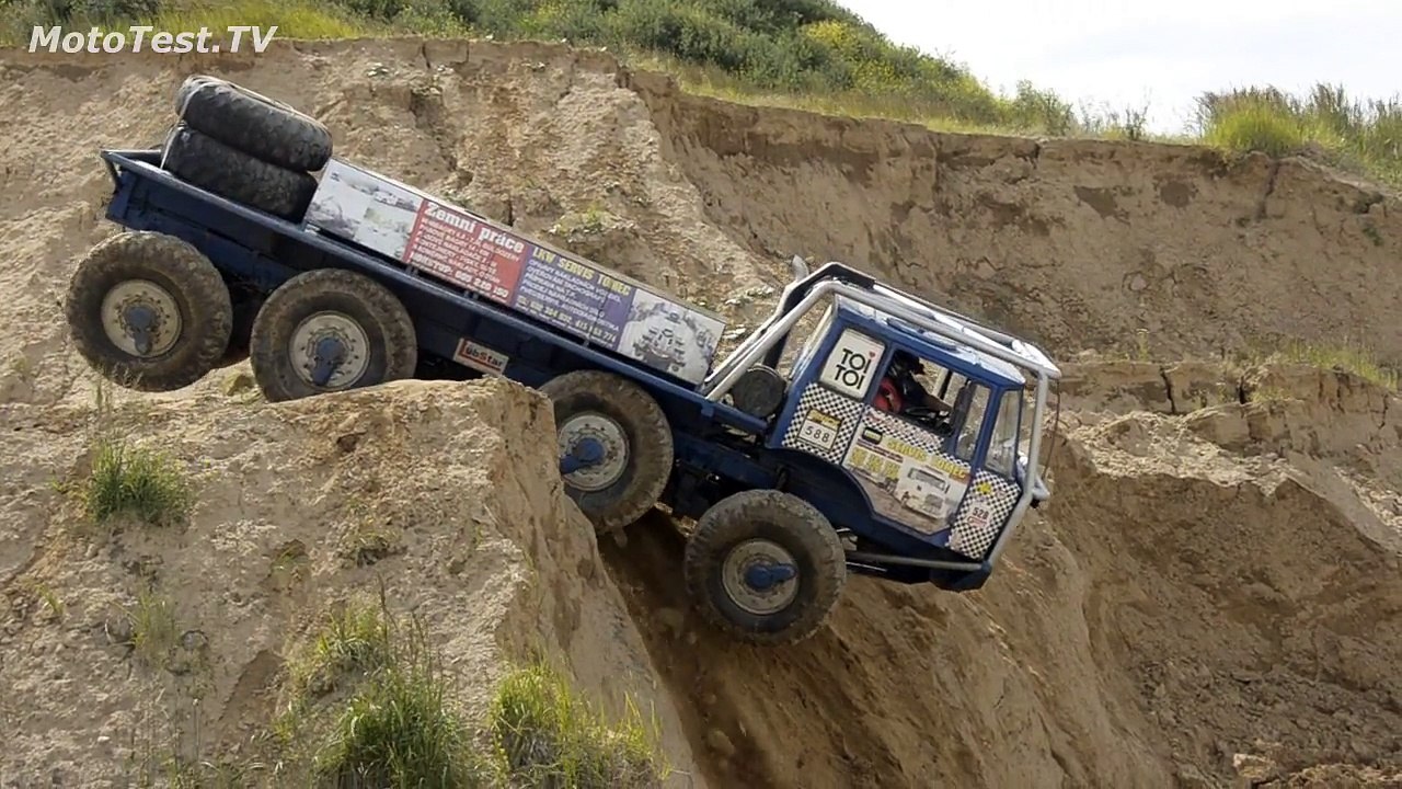 Extrem off road 8X8 TRUCK TATRA - Truck trial