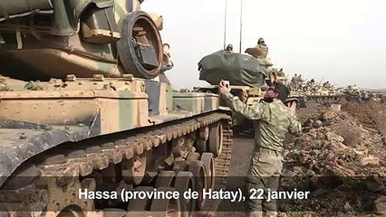 Turquie: des soldats turcs en route vers la frontière syrienne