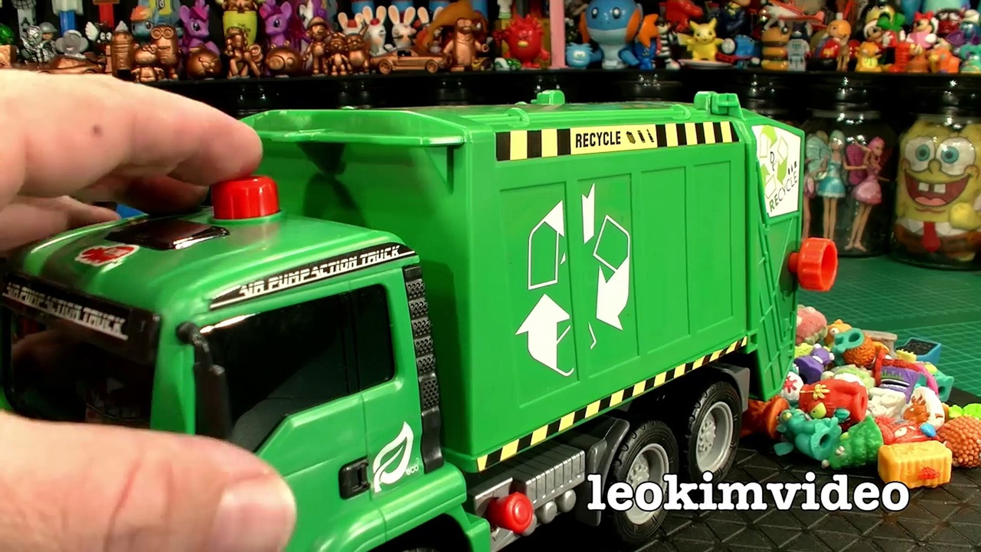 ckn toys garbage truck