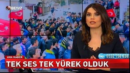 Tek ses tek yürek olduk