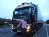 Crazy Man Sings Happy Birthday to a Truck