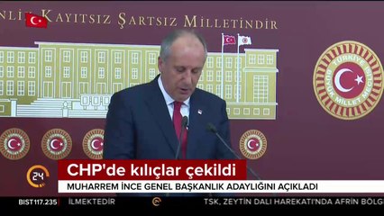 CHP'de kılıçlar çekildi