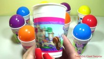 CUPS and Balls Surprise Eggs LEARNING COLORS Toys For Kids Colour Balls Video Fo (2)