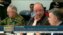 Regresa a mesa de paz gobierno colombiano; Gustavo Bell viajó a Quito