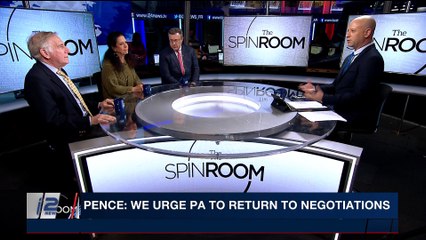 THE SPIN ROOM | Pence hails J'lem as Israel's capital | Monday, January 22nd 2018