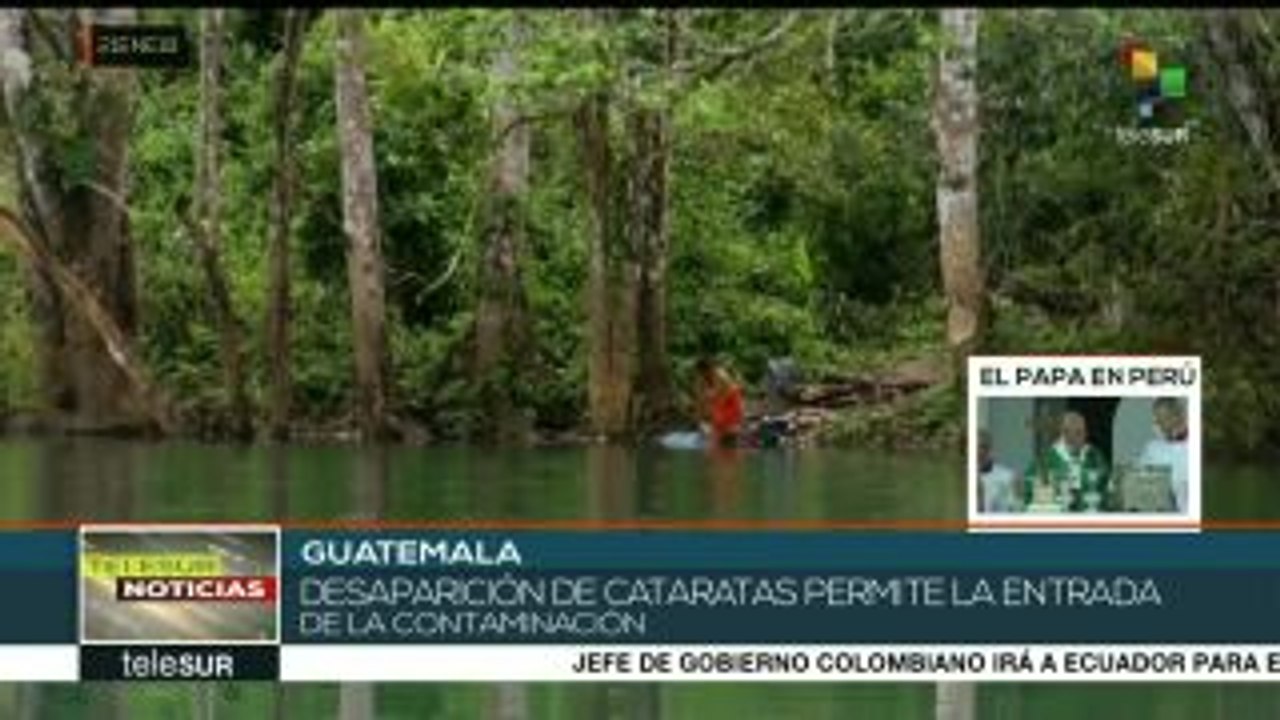 Hidroeléctrica destruye las tierras de familias mayas guatemaltecas