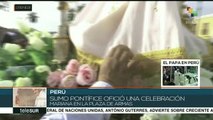 Jóvenes peruanos piden al Papa un mensaje de esperanza