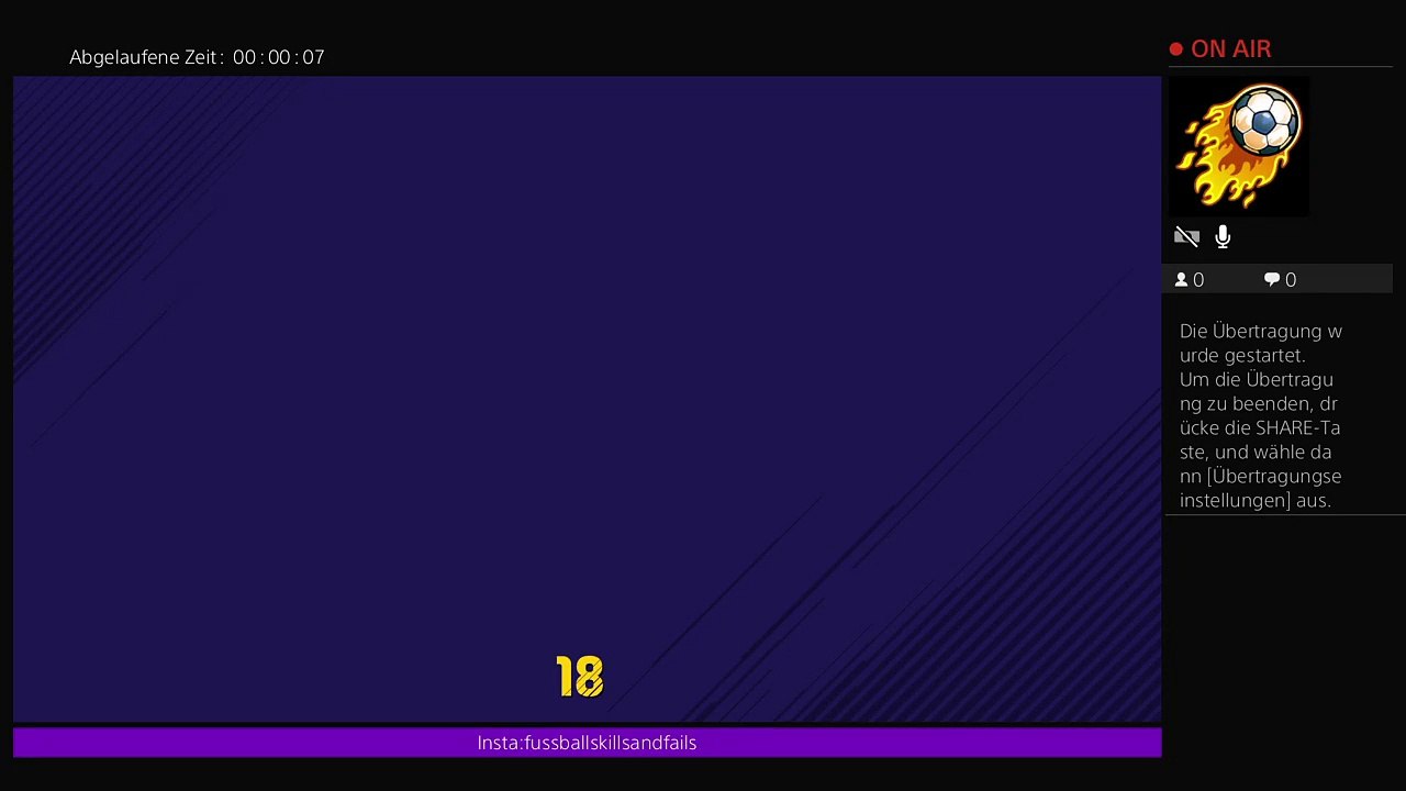 PS4-Live-Übertragung von tilowaker177fifa18