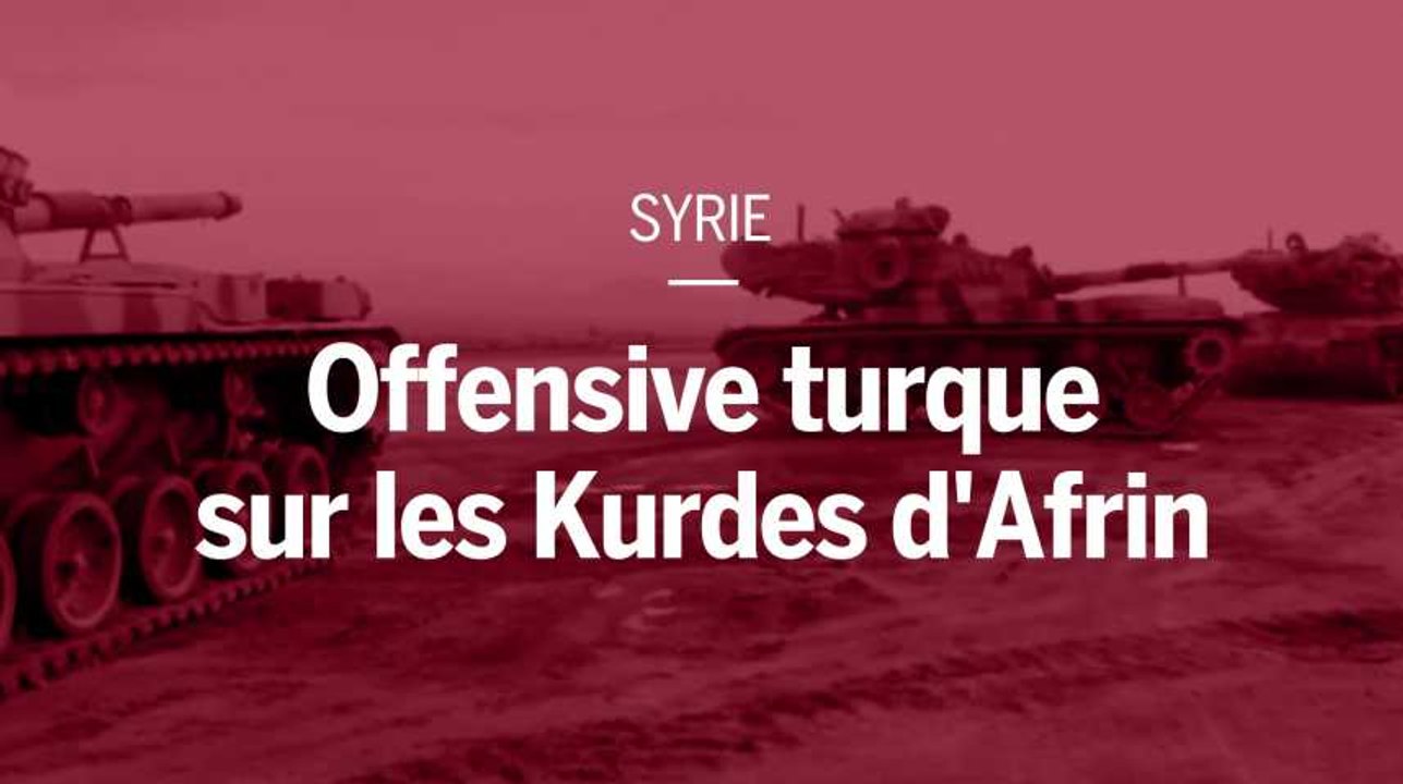 Syrie : des chars et des bombardements turcs sur l’enclave kurde d’Afrin
