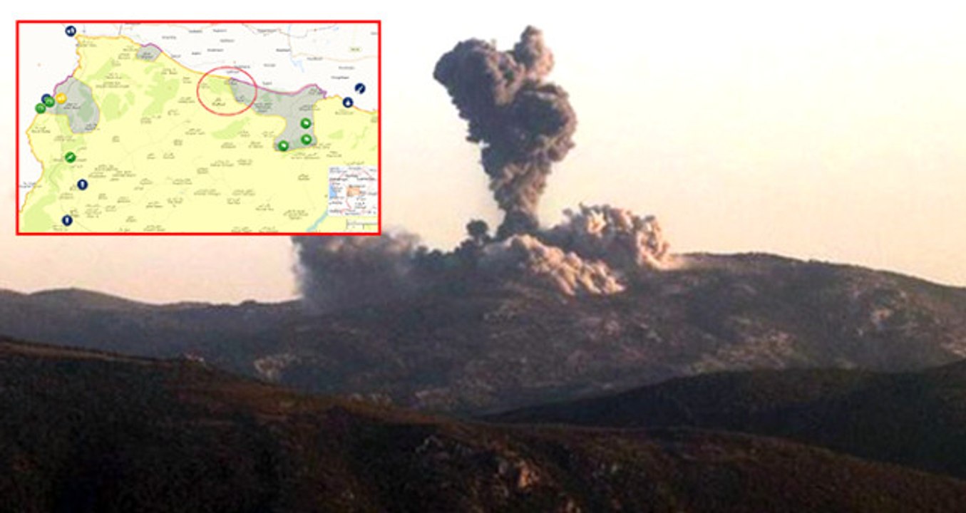 Kilis'e Roketlerin Atıldığı Afrin'deki Darmık Dağı Abluka Altına Alındı