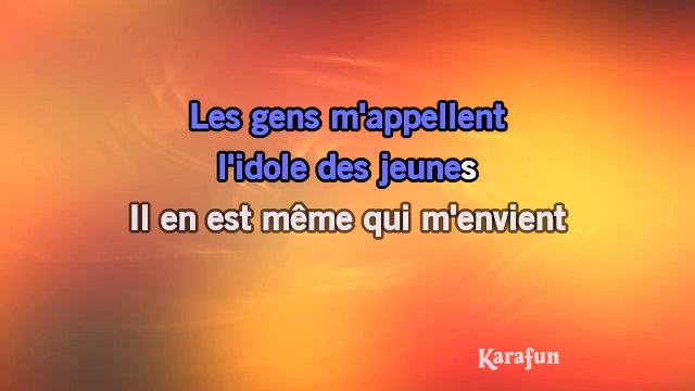 Johnny Hallyday - L'idole des jeunes KARAOKE / INSTRUMENTAL