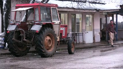 Kırklareli'nin yüksek kesimleri beyaza büründü