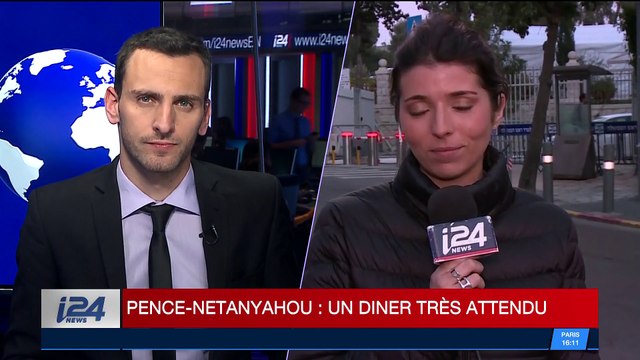 Israël: un diner très attendu ce lundi entre Mike Pence et Benyamin Netanyahou