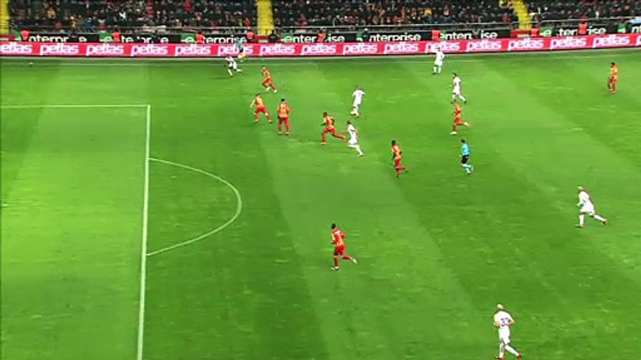 Eren Derdiyok  Goal HD - Kayserispor	0-1	Galatasaray 22.01.2018