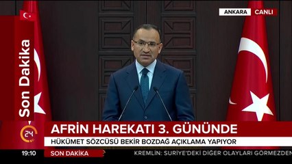 Download Video: Hükümet Sözcüsü Bekir Bozdağ, Bakanlar Kurulu sonrası açıklama yaptı