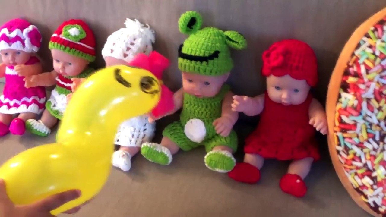 Learn Colors with Balloons - ARE YOU SLEEPING - Finger Family Nursery Rhymes Son