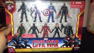 Captain America Civil War Hero vs Hero Faceoff ion Figures Pack 2 5 inch