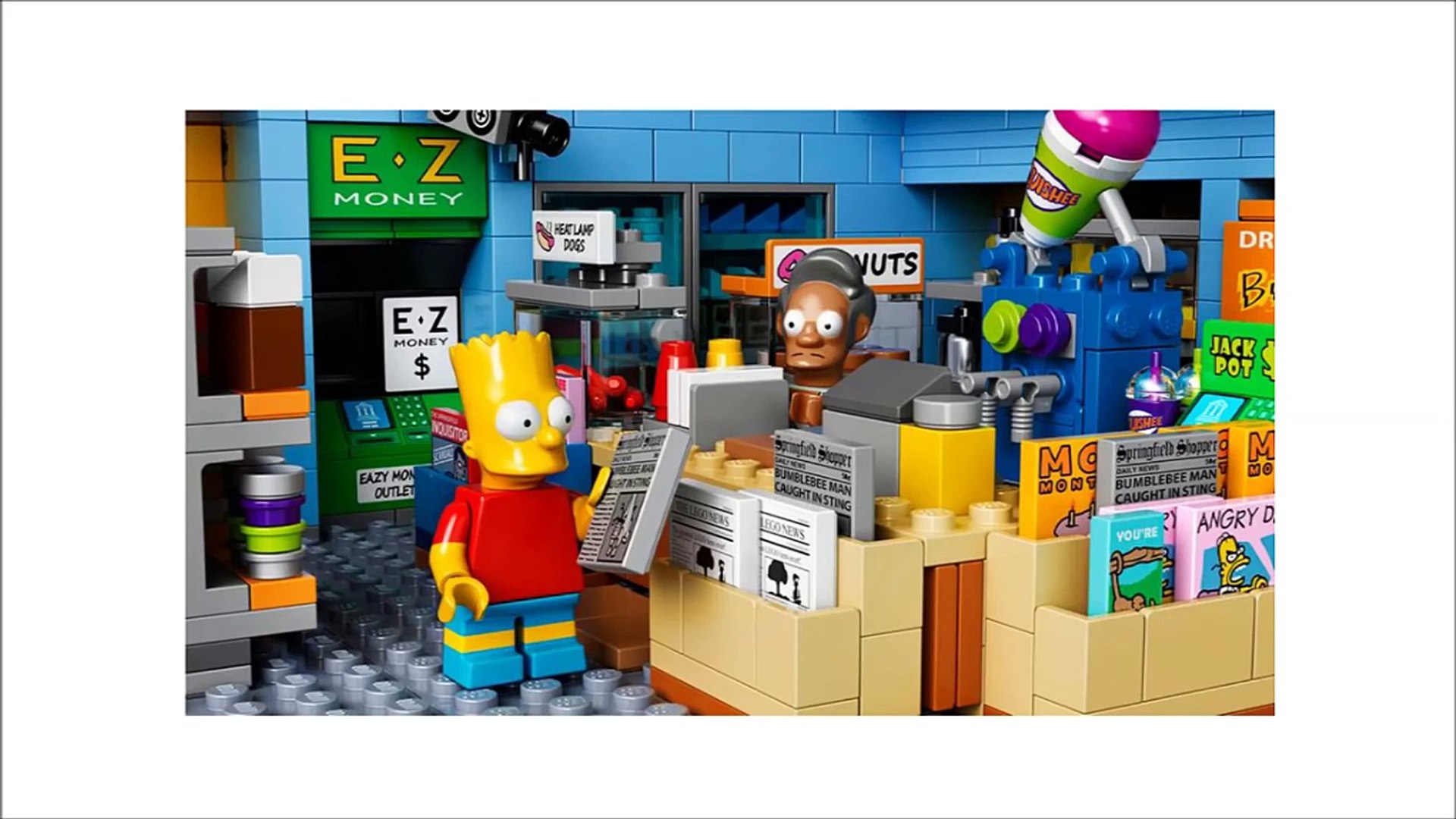 lego simpsons kwik e mart smyths