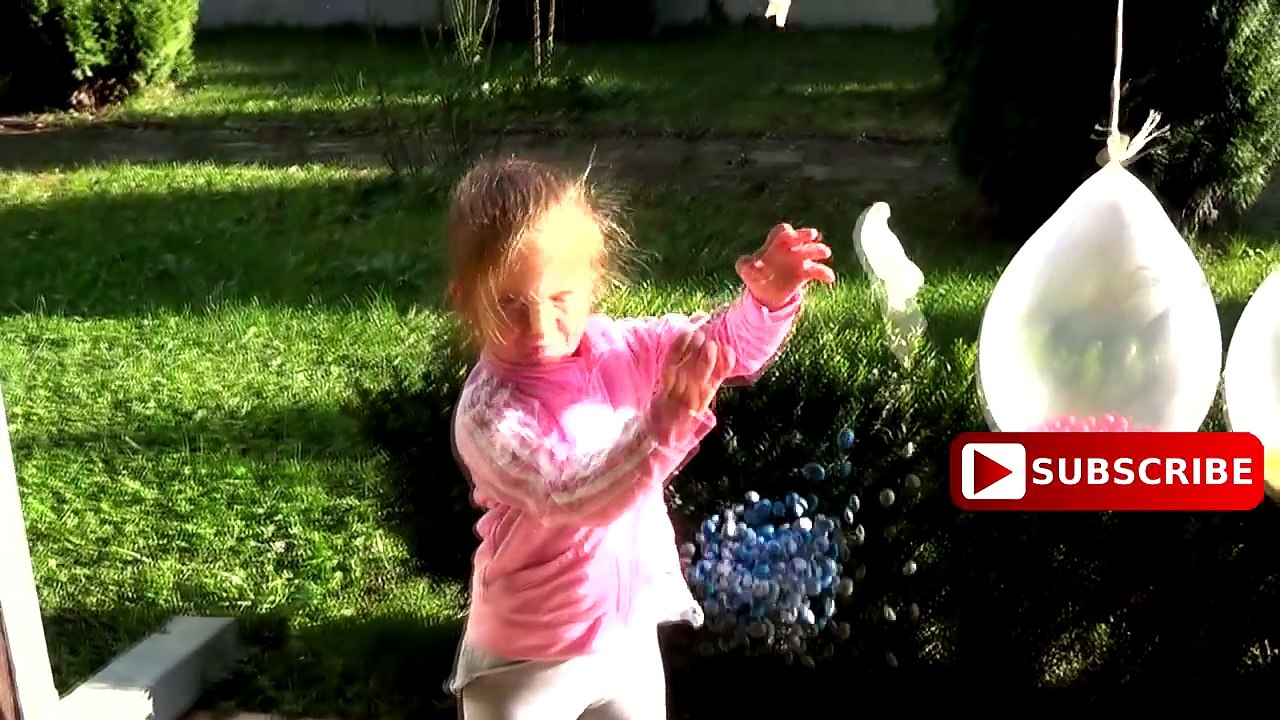 5 MM Balloons Compilation -Six Funny Candy Balloon Finger Family Songs Learning  (2)