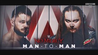 Finn Balor vs Bray Wyatt No Mercy 2017 en espqñol latino