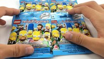 LEGO Minifigures The Simpsons Series - Opening 4 blind bags!