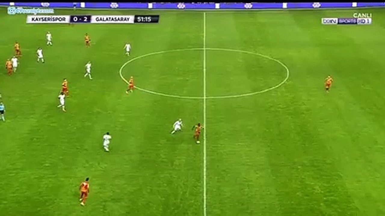 Umut Bulut Goal HD - Kayserispor 1-2 Galatasaray 22.01.2018