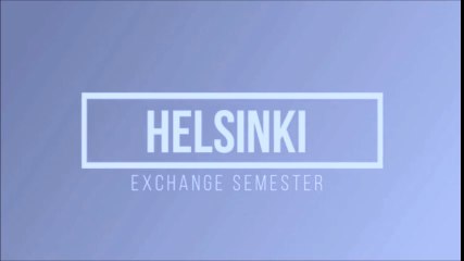 Helsinki - Exchange semester