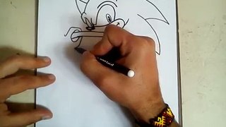 COMO DIBUJAR A SONIC / how to draw sonic