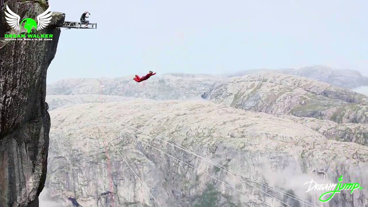 Record du Monde : Un saut à l’élastique de 424 mètres en chute libre