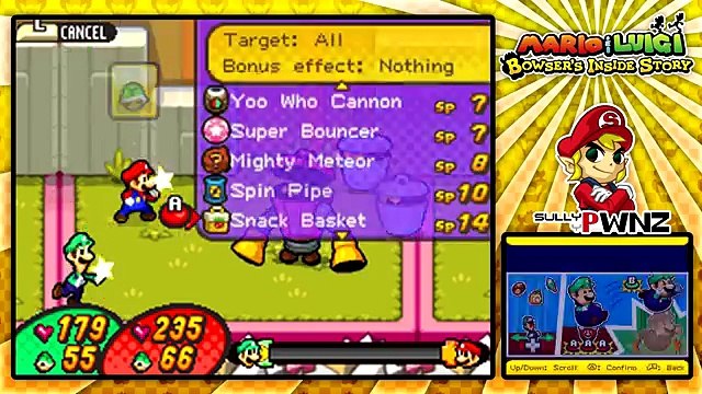 Mario and Luigi: Bowsers Inside Story - Part 35: PEACHS CASTLE GARDEN!