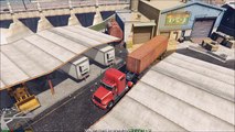 GTA 5 Truck Missions/ Simulator Mod | Driving A Tror Trailer Truck Through Los Santos Day 1