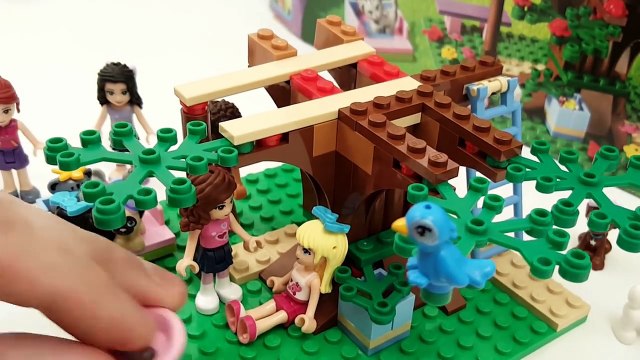 Lego Friends Olivias Tree House Building Review 3065