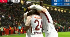Garry Rodrigues Goal - Kayserispor 1-3 Galatasaray