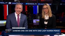 THE RUNDOWN | i24NEWS one-on-one with 2nd lady Karen Pence | Monday, January 22nd 2018