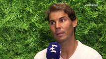 Rafael Nadal Interview for Eurosport (ES) / Media Day, AO 2018
