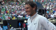 AO 2018 / R2 / Rafael Nadal vs. Leonardo Mayer / Tie Break & On-court Interview