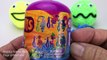 Learn Colors with Play Foam Happy Sad Smiley Face Surprise Eggs Disney Princess Thomas & Friends Fun