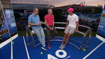 Rafael Nadal Interview at the Eurosport (ES) studio after R4 at AO 2018